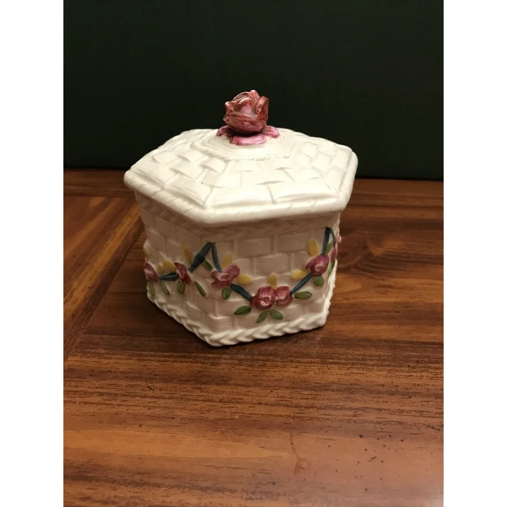 Czecho made in Slovakia octagon‎ pin jewelry box